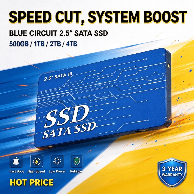 Ssd 500Gb - High Speed Fast Data Transfer 2.5inch