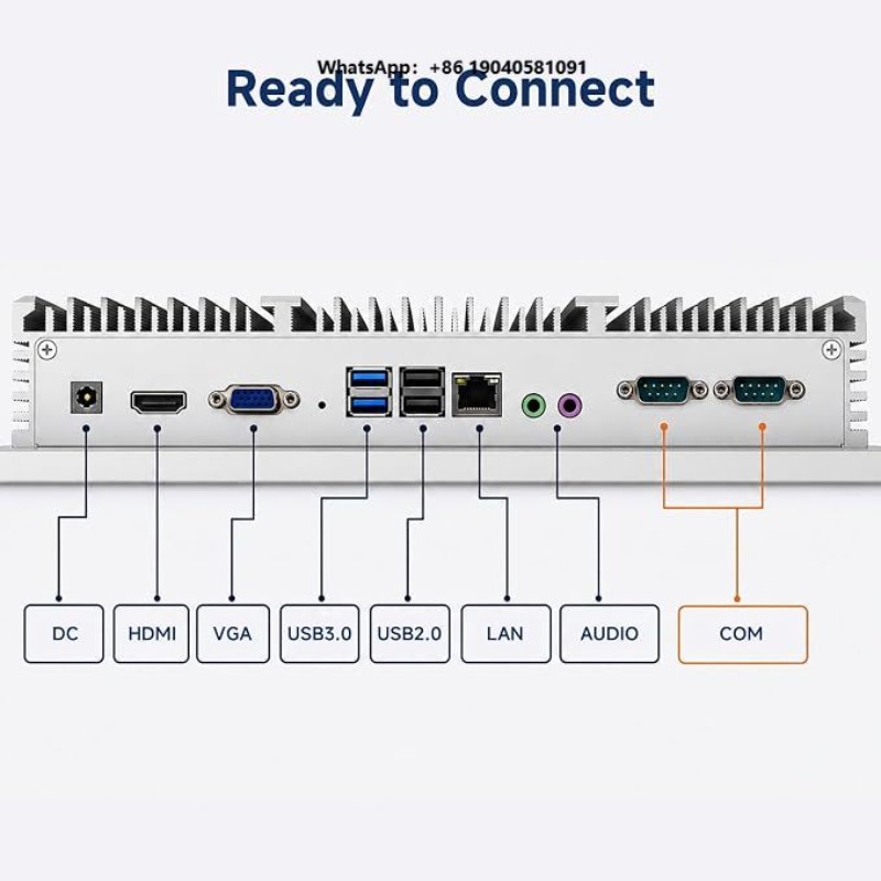 M.2 Ssd - Industrial Panel PC, Equipped with a