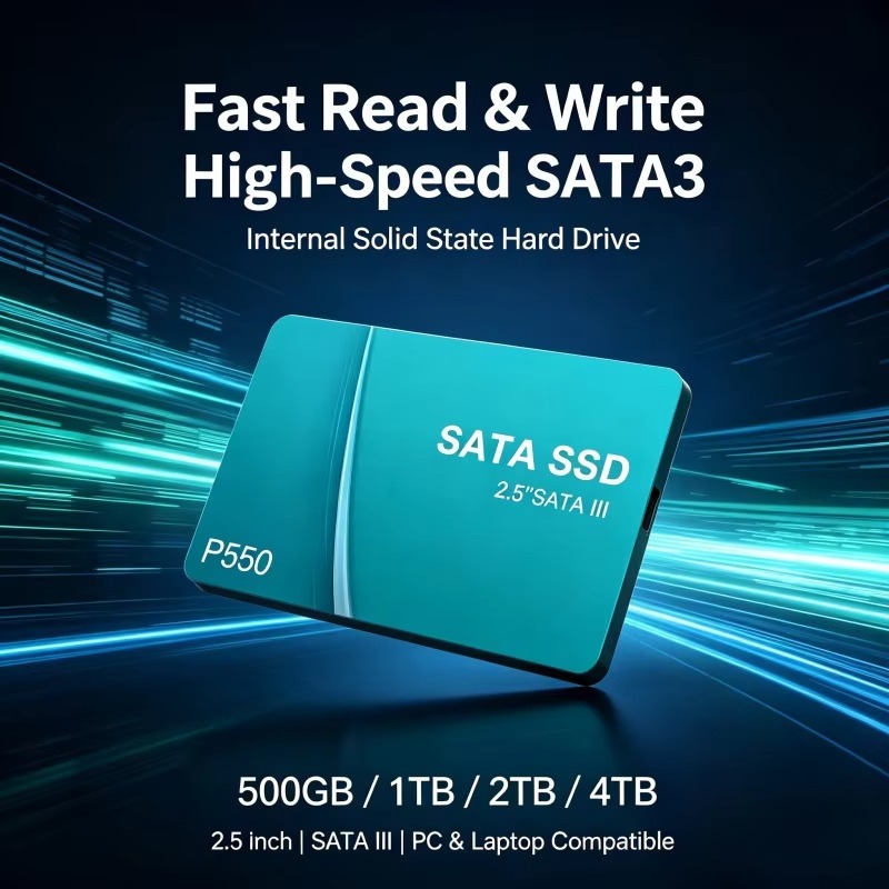 P550 2.5 SATA III SSD 500GB 3D - đánh giá và giá Ssd 500Gb
