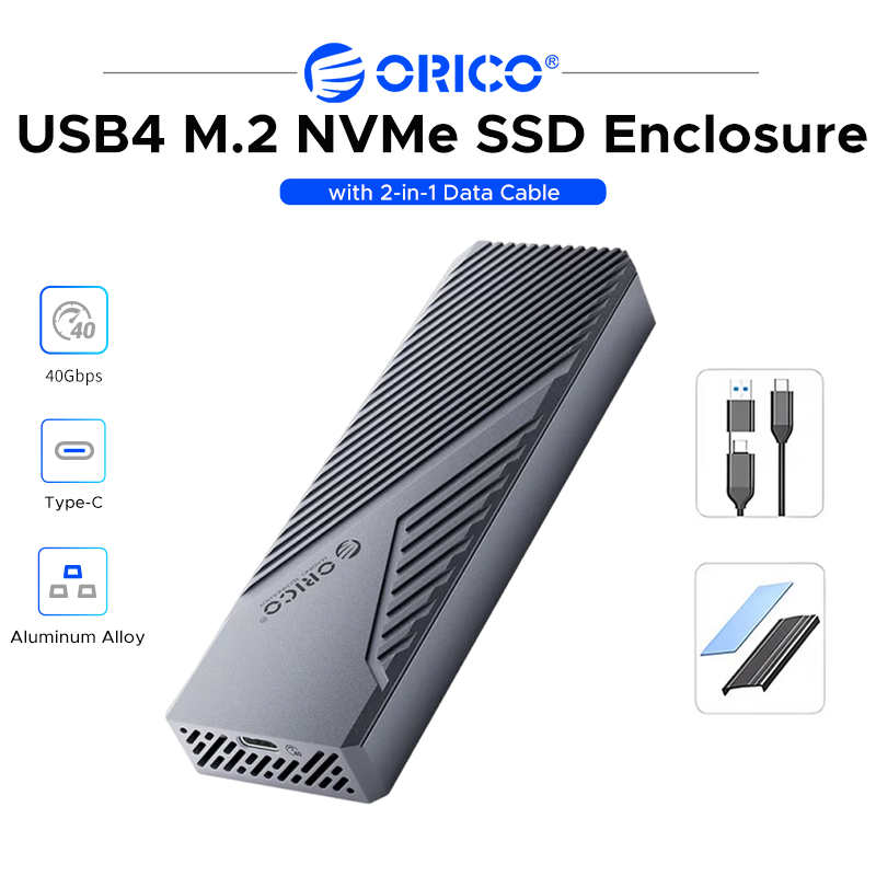 ORICO USB4 M.2 NVMe SSD Enclos - đánh giá và giá Usb4 40Gbps External Ssd 8Tb