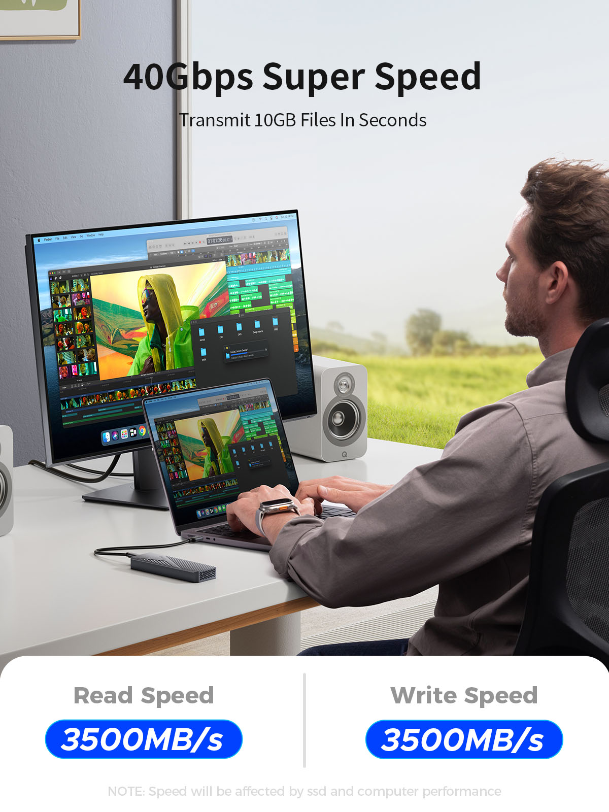 ORICO USB4 M.2 NVMe SSD Enclos - đánh giá và giá Usb4 40Gbps External Ssd 8Tb