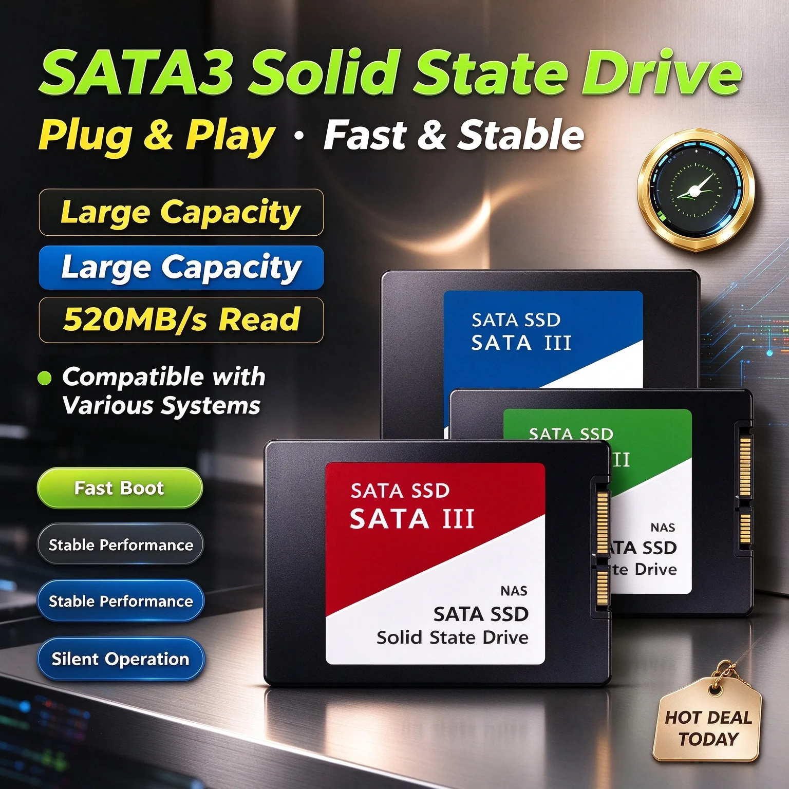 2026 Original New SATA3 SSD 50 - đánh giá và giá Ssd 500Gb